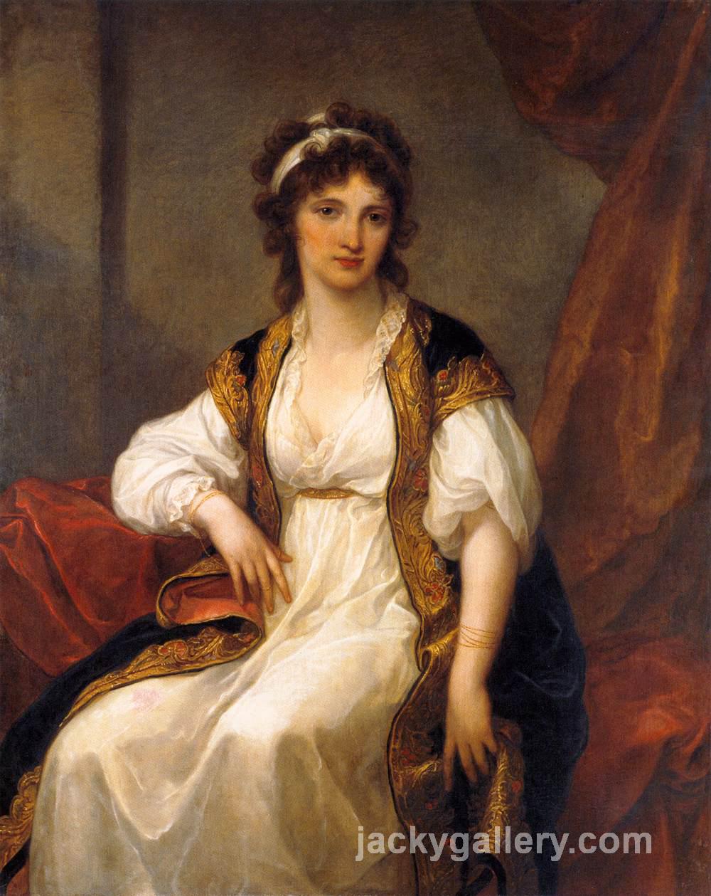 Portrait of a Young Woman, Angelica Kauffman painting